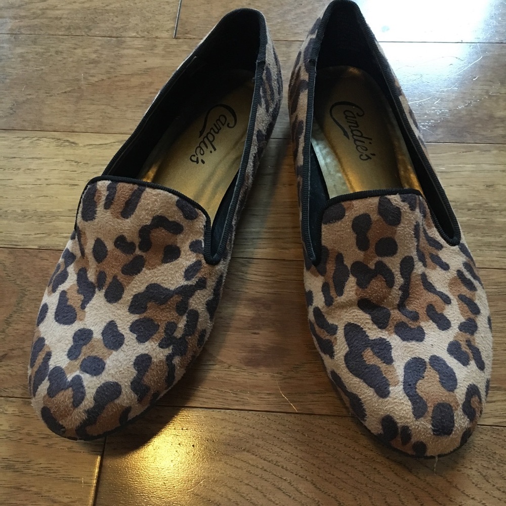 Leopard Print Loafers
